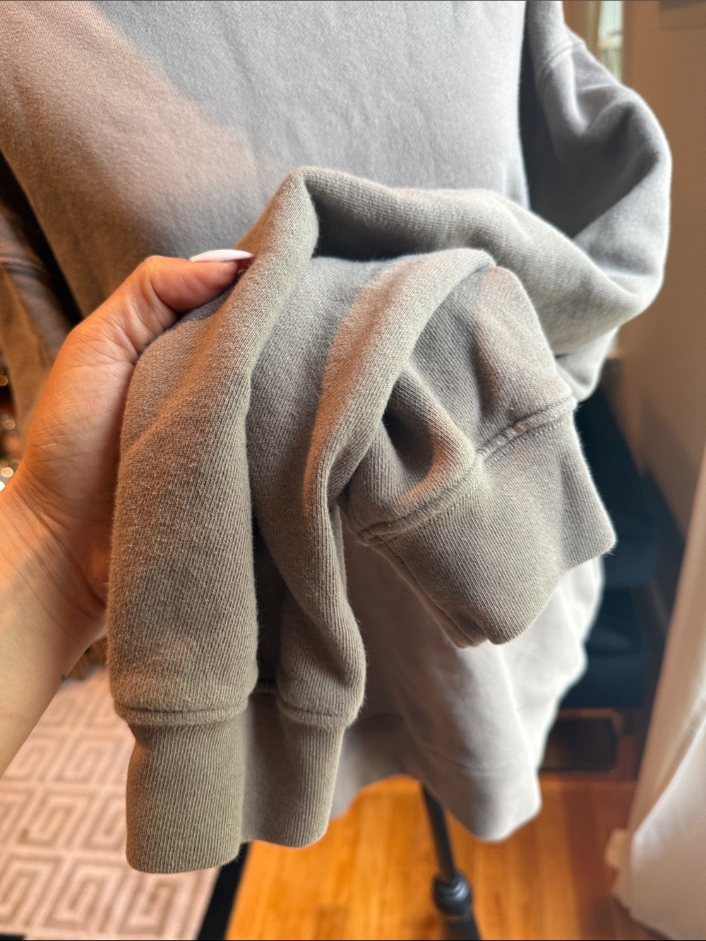 John Elliott Men's tapped Hooded Pullover Sweatshirt - Picture 10 of 12